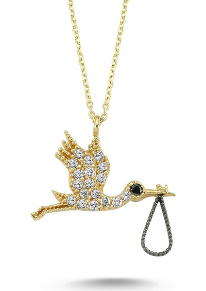 Altınsepeti Altın Çocuk Getiren Leylek Kolye As1129Kl fiyatları