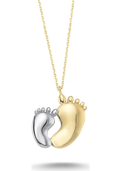 Altınsepeti Bebek Ayak İzi Altın Kolye As1101Kl fiyatları