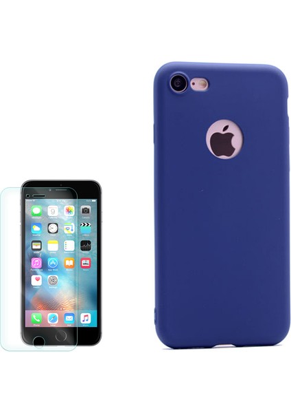Apple iPhone 7 Kılıf Premier Silikon Tpu + Cam