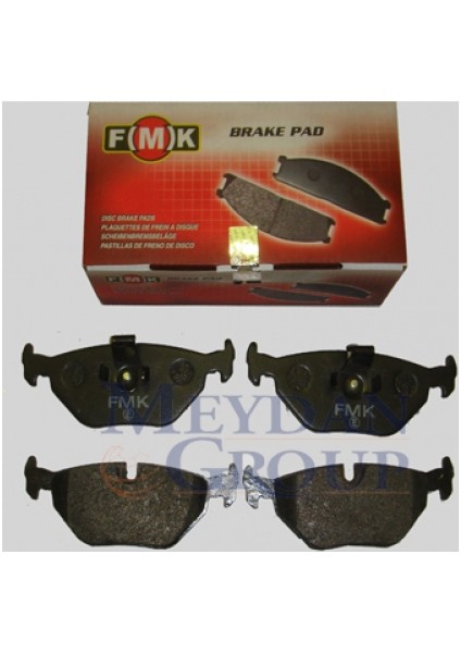 BMW 3 SERI- E46- SD/COUPE- 02/05 ARKA FREN BALATASI (10LU)(DİSK) (123,1X45X16)(FMK)
