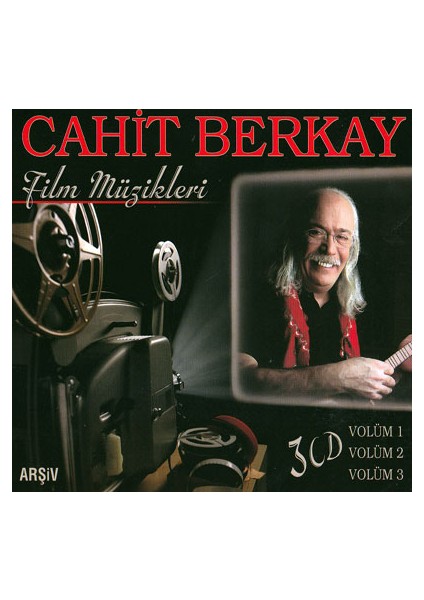 Cahit Berkay Film Müzikleri Arşiv 3 Lü Cd