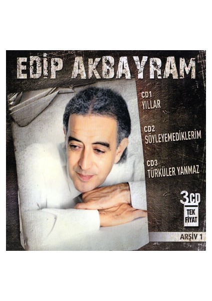 Edip Akbayram Arşiv 1 - 2'li CD
