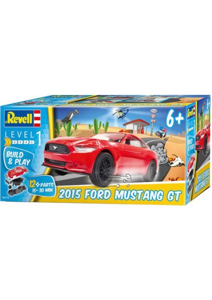 Vea06110 Yap Oyna Ford Mustang 1:25 Revell Seviye 1