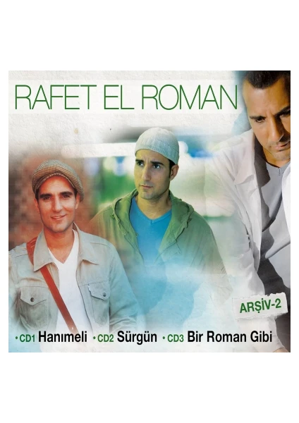 Rafet El Roman Arşiv 2/ 3 Cd