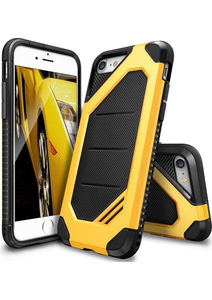 Max iPhone 7/8 Kılıf Bumblebee - Tam Koruma Isı Dağılımlı Şok Emici Teknoloji