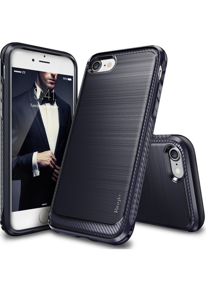 Onyx iPhone 7/8 Kılıf Midnight Navy - Ultra Extra Darbe Dağıtıcı Tam Koruma