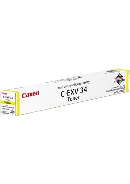 C-EXV-34 Sarı Orijinal Toner