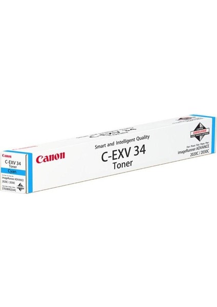 C-EXV-34 Mavi Orijinal Toner