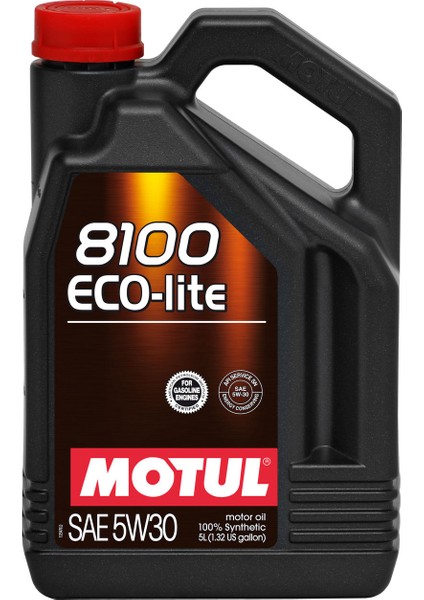 8100 Eco Lite 5W-30 4 Litre Motor Yağı ( Üretim Yılı: 2023 )