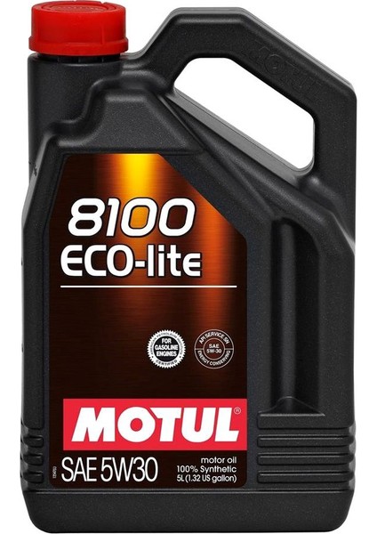 8100 Eco Lite 5W-30 5 Litre Motor Yağı ( Üretim Yılı: 2023 )