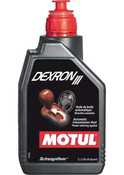 DEXRON III Şanzıman Yağı 1 Litre