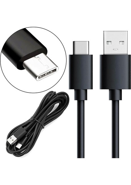 Type C Usb Veri Aktarım Ve Şarj Kablosu 2 Metre