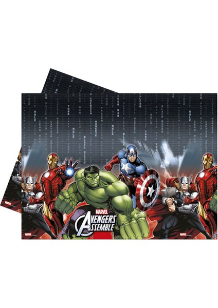 Avengers Plastik Masa Örtüsü
