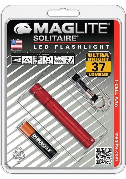 SJ3A036Y Solitaire AAA LED Fener (Blisterli)