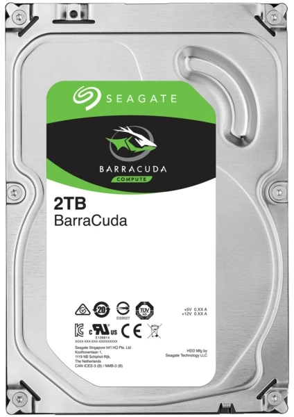 SEAGATE BARRACUDA ST2000DM008 3.5 2TB 7200RPM SATA3 256MB SABİT DİSK