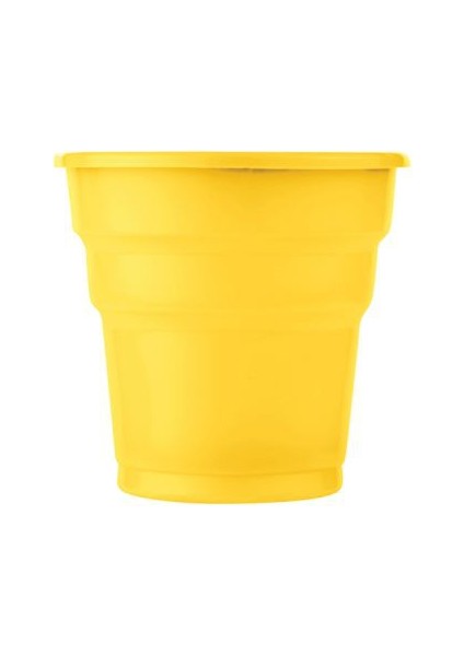 Plastik Bardak Sarı