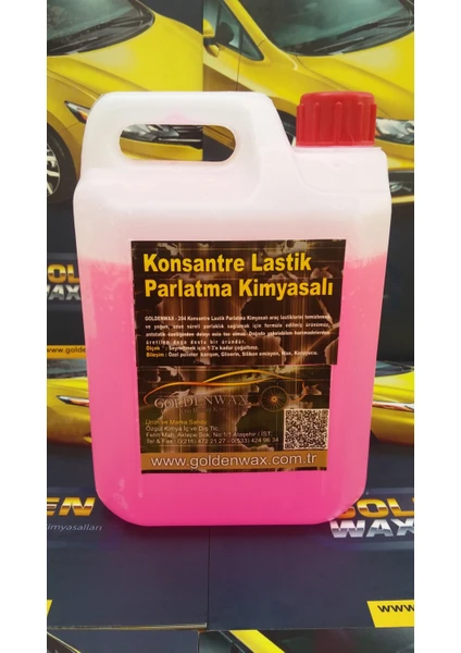 Goldenwax Jel Lastik Parlatıcı Ve Lastik Koruyucu Kimyasalı 2Kg