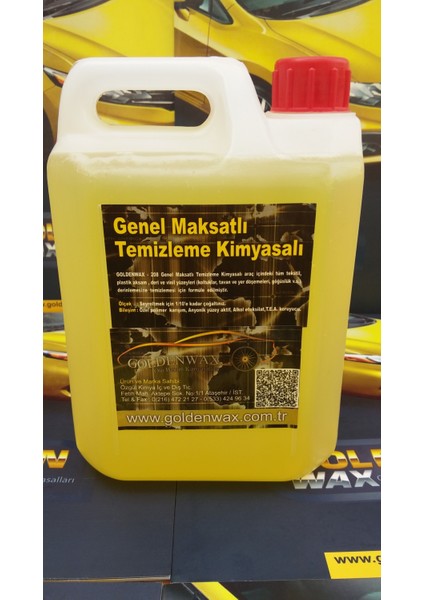 Koltuk Döşeme Tavan Detaylı İç Temizlik Kimyasalı 2Kg Özel Konsantre Formül