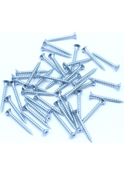 3.5 X 30 ( 3.5 Mm Çap X 3 Cm Yükseklik ) 30 Adet Vida 091101