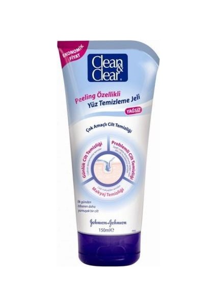 Peeling Özellikli Arındırıcı Yüz Temizleme Jeli 150 Ml