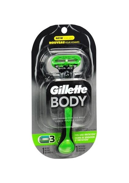 Body Vücut İçin Tıraş Makinesi