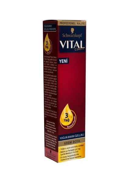 Vital 6/65 Dore Kahve Saç Boyası