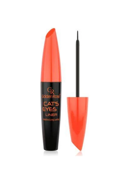 Golden Rose Cats Eyes Eyeliner Black - Siyah Eyeliner - 8691190069551