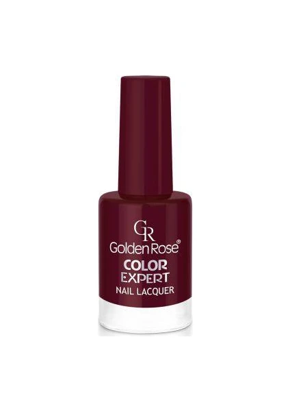 Golden Rose Color Expert Nail Lacquer No: 34 Blackcherry - Geniş Fırçalı Oje - 8691190703349