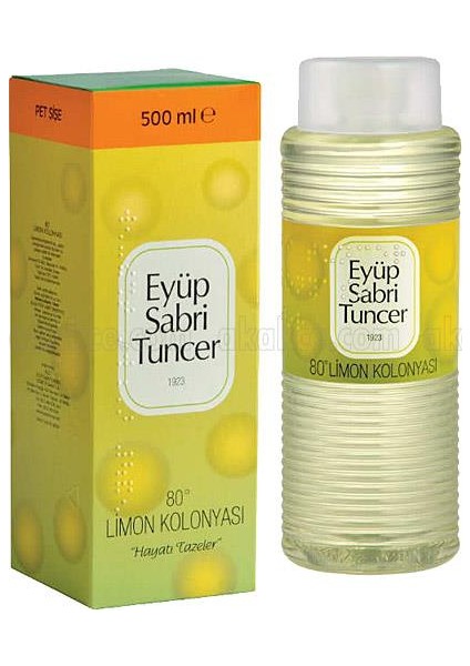 400Ml Plastik Şişe Limon Kolonyası