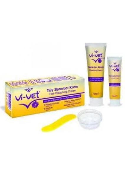 Vi-vet Tüy Sarartıcı Krem 70 ML+35 Ml