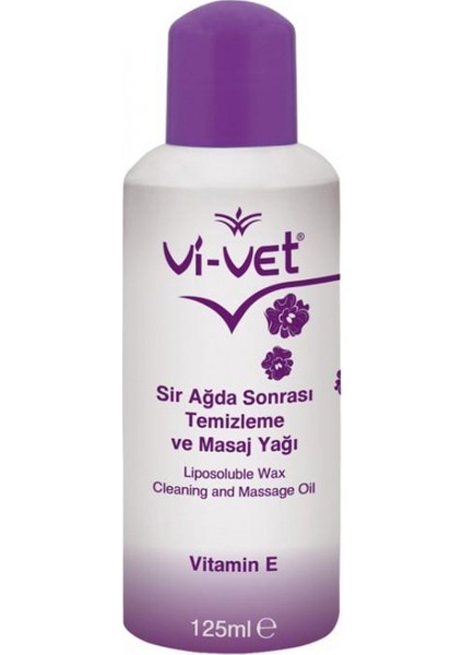 Ağda Sonrası Temizleme Ve Masaj Yağı E Vitamini 125Ml