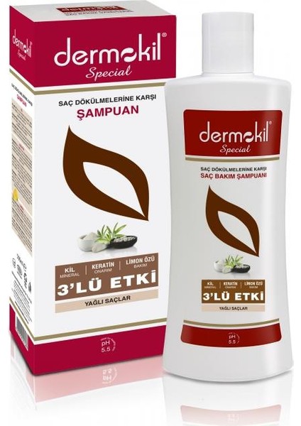 Şampuanı Special Kil Keratin Bakım 500ml (Yağlı Saçlar)