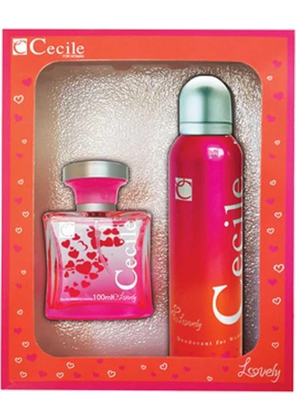 Lovely Edt 100 Ml Kadın Parfüm + 150 Ml Deodorant Set