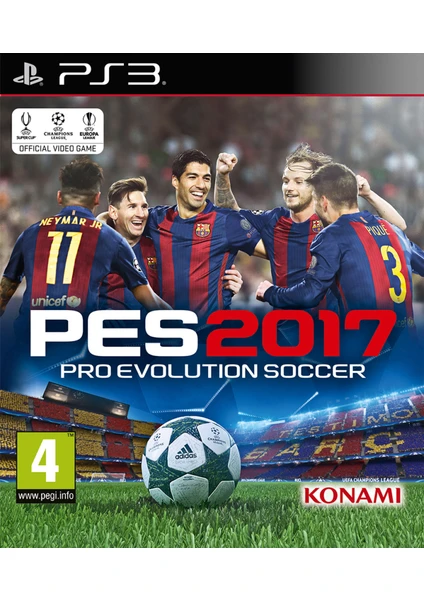 Psx3 Pes 2017