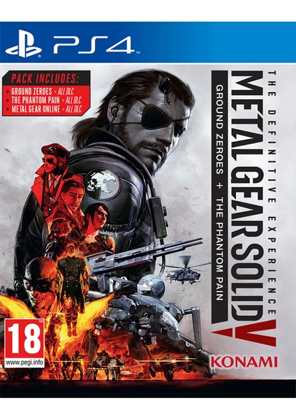 Metal Gear Solid V The Definitive Edition PS4