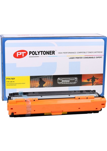Hp Ce742A Cp5225 Sarı Toner