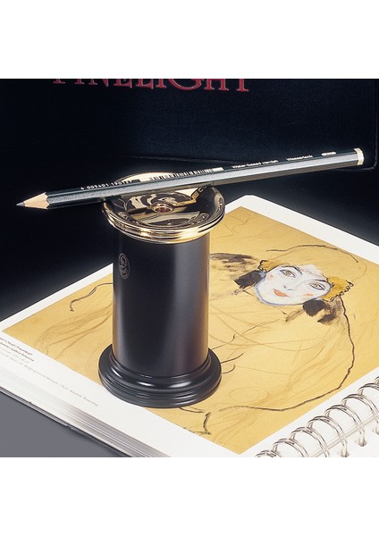 kalemtraş 23 Ayar Altın Kaplama Ve Siyah