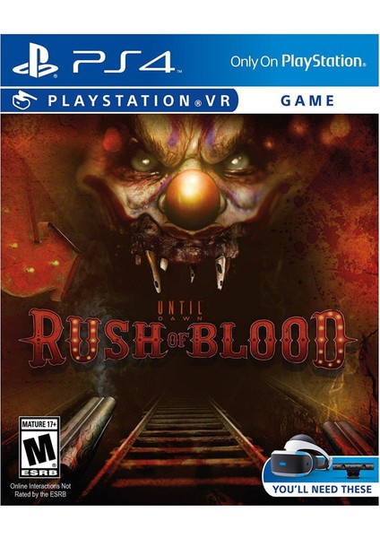 Until Dawn Rush Of Blood PS4