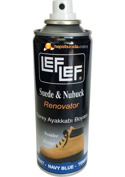 Nuri Leflef Süet Nubuk Boyası Sprey 200 ml Lacivert