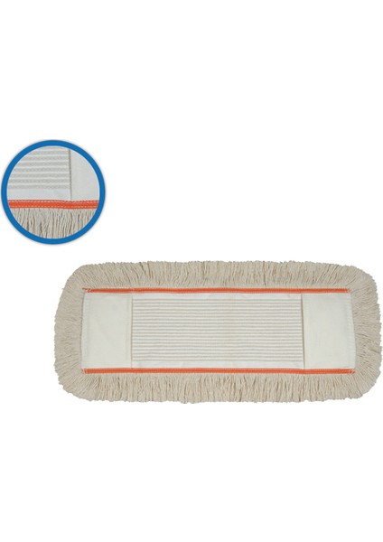 Drn Zincir Dikiş Nemli Mop 50 Cm