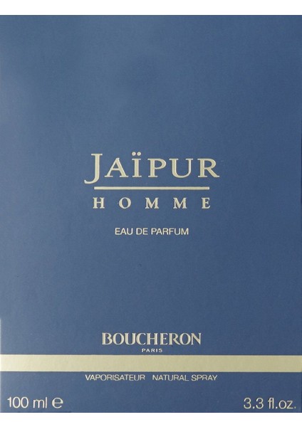 Jaipur Homme EDP Spray 100 ML Erkek Parfüm