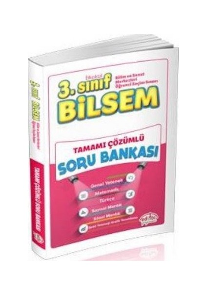 3. Sınıf Bilsem Tamamı Çözümlü Soru Bankası
