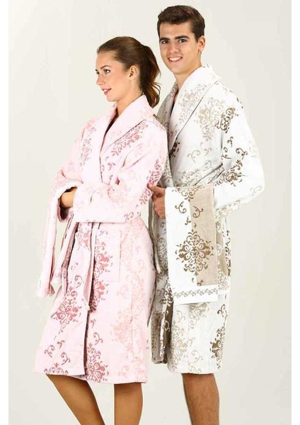 Emıly Kadife Aile Bornoz Seti Pudra Kahve fiyatları