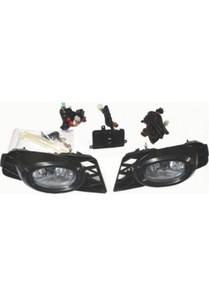 HONDA CIVIC- SD- 09/11 SİS LAMBASI R/L SET 2 PARÇA (TESİSAT/ÇERÇEVE/DÜĞMESİ İLE BİRLİKTE)