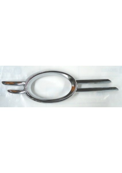 MERCEDES E CLASS- W211- 07/09 SİS LAMBA KAPAĞI ÜST NİKELAJI R