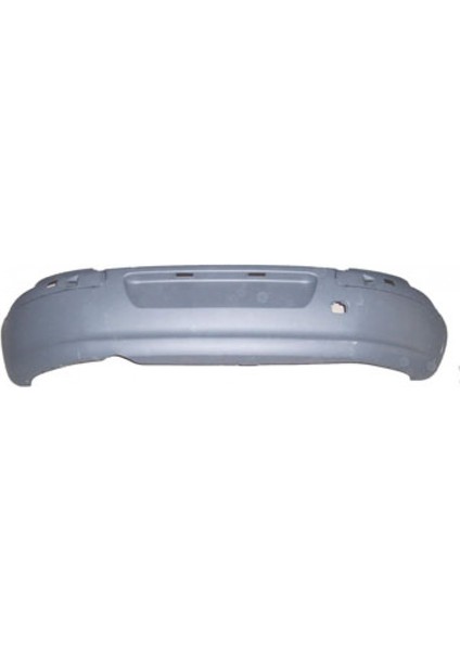 PEUGEOT 307- 06/07 ARKA TAMPON GRİ ASTARLI BANDLI/PLAKALIKLI TİP (HB)