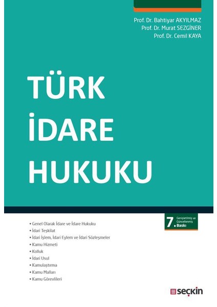 Türk İdare Hukuku