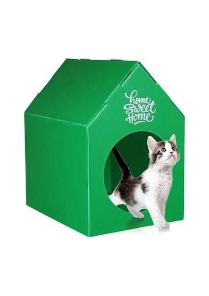 Home Sweet Home Su Geçirmez Kedi Evi 45 x 35 x 46 Cm
