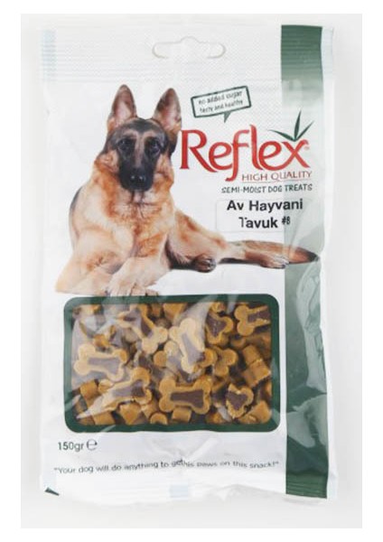 Semi Moist Av Hayvanı Ve Tavuklu Köpek Ödül Maması 150 Gr