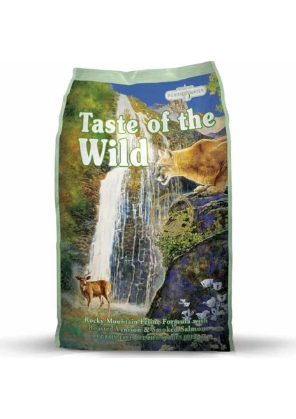 Taste Of The Wild Rocky Mountain Rosto Geyik Eti Ve Somon Fümeli Tahılsız Yavru Ve Yetişkin Kedi Maması 2 Kg